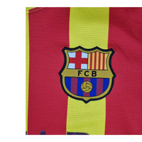 2013/14 Barcelona Away Football Shirt (M) Nike#10 Messi - Football Finery - FF202361