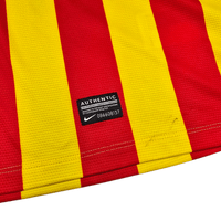 2013/14 Barcelona Away Football Shirt (XL) Nike 10 Messi - Football Finery - FF302754