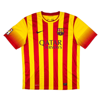 2013/14 Barcelona Away Football Shirt (XL) Nike 10 Messi - Football Finery - FF302754