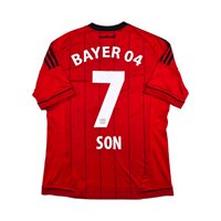 2013/14 Bayer Leverkusen Away Football Shirt (L) Adidas 7 Son - Football Finery - FF304061