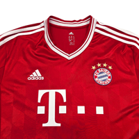 2013/14 Bayern Munich Home Football Shirt (XL) Adidas 8 Martinez - Football Finery - FF304729