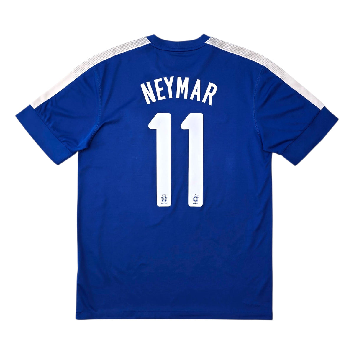 2013/14 Brazil Away Football Shirt (M) Nike 11 Neymar - Football Finery - FF305767