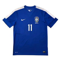 2013/14 Brazil Away Football Shirt (M) Nike 11 Neymar - Football Finery - FF305767