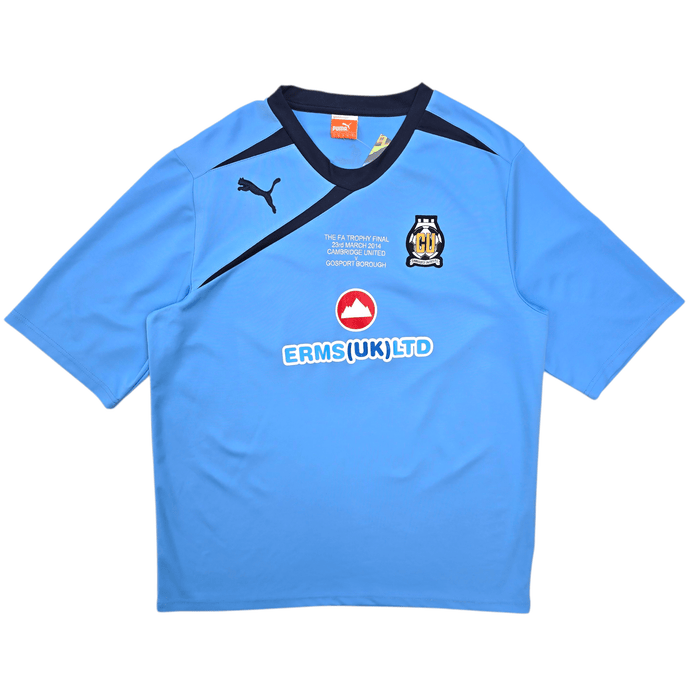 2013/14 Cambridge United Away Football Shirt (XL) Puma (FA Trophy Final 2014) - Football Finery - FF303963