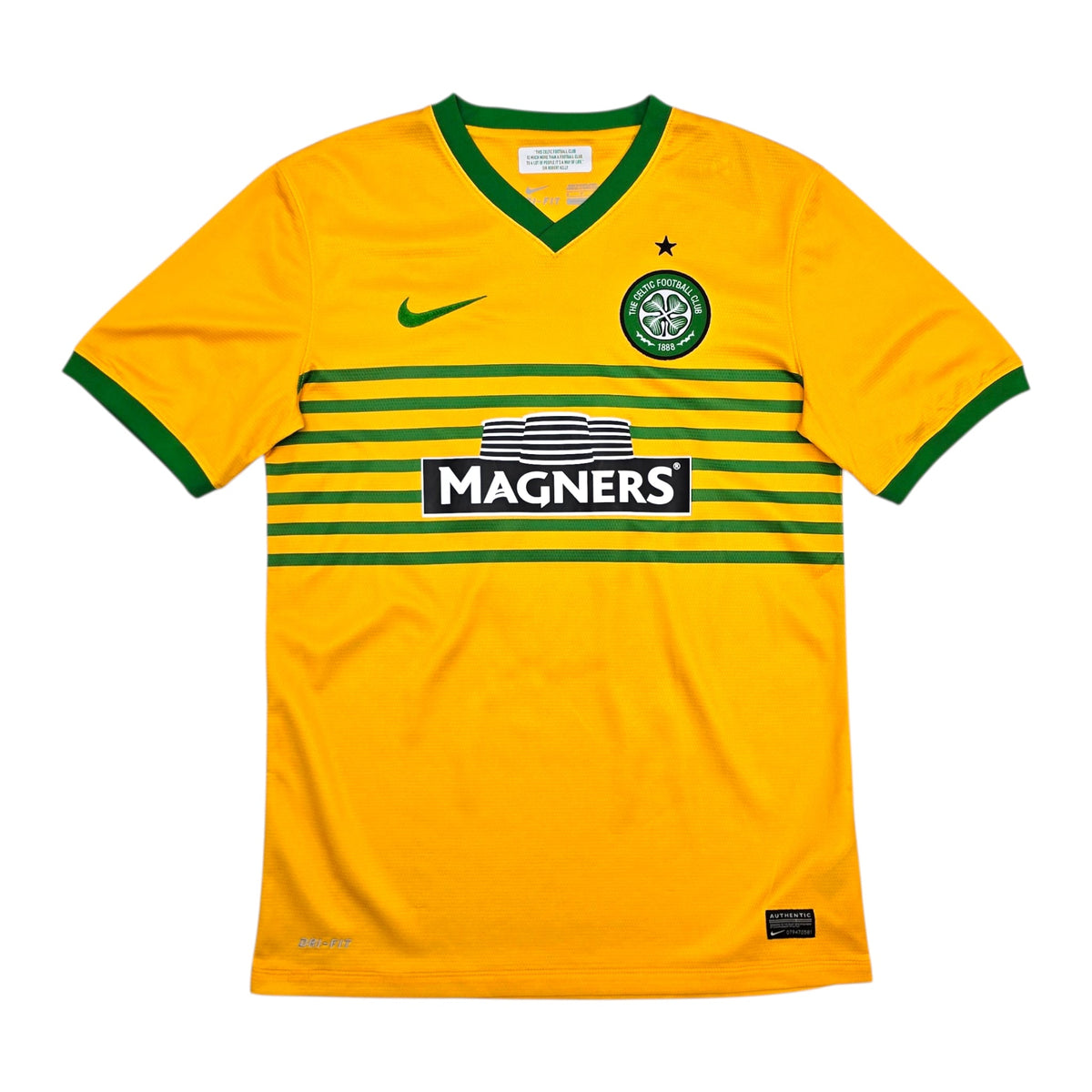 2013/14 Celtic Away Football Shirt (S) Nike 9 Samaras - Football Finery - FF304644
