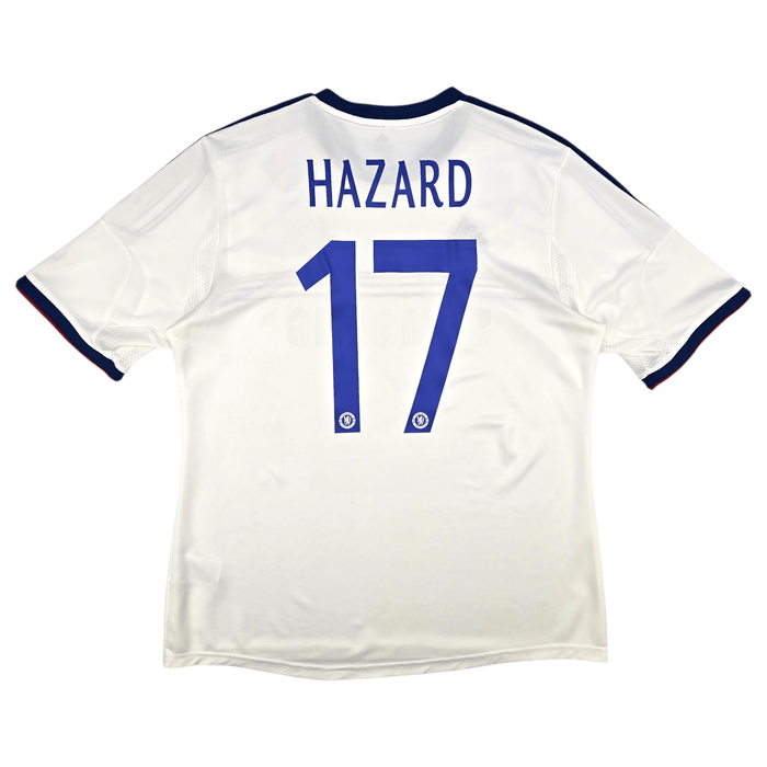 2013/14 Chelsea Away Football Shirt (L) Adidas 17 Hazard - Football Finery - FF302537