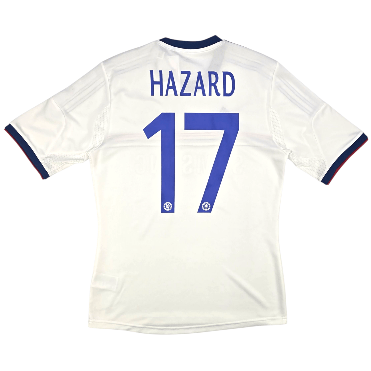 2013/14 Chelsea Away Football Shirt (S) Adidas 17 Hazard - Football Finery - FF302585