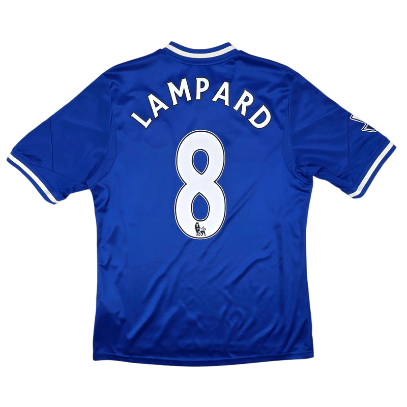 2013/14 Chelsea Home Football Shirt (L) Adidas 8 Lampard - Football Finery - FF302153