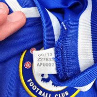 2013/14 Chelsea Home Football Shirt (L) Adidas 8 Lampard - Football Finery - FF302153