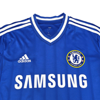 2013/14 Chelsea Home Football Shirt (L) Adidas 8 Lampard - Football Finery - FF302153