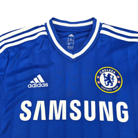 2013/14 Chelsea Home Football Shirt (S) Adidas 17 Hazard - Football Finery - FF300958
