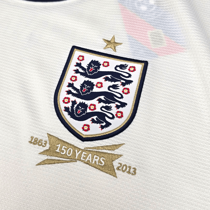 2013/14 England Home Football Shirt (M) Nike 4 Gerrard - Football Finery - FF300673