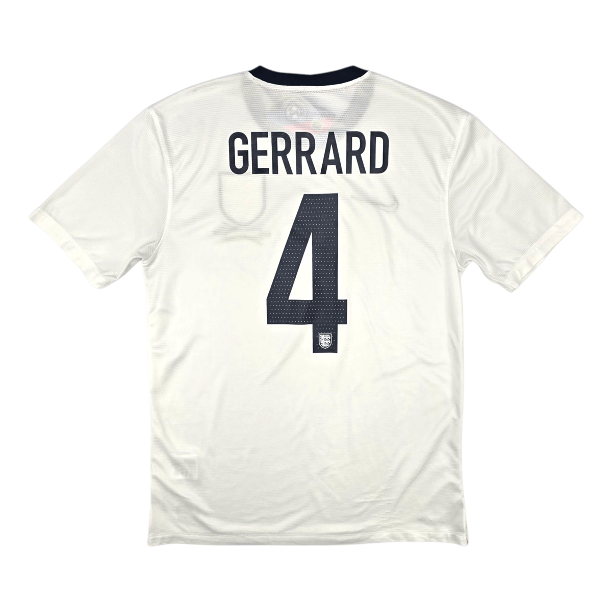 2013/14 England Home Football Shirt (M) Nike 4 Gerrard - Football Finery - FF300673