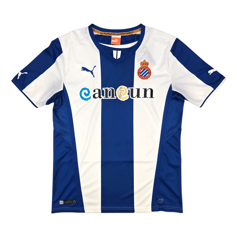 2013/14 Espanyol Home Football Shirt (M) Puma 20 Simao - Football Finery - FF302901