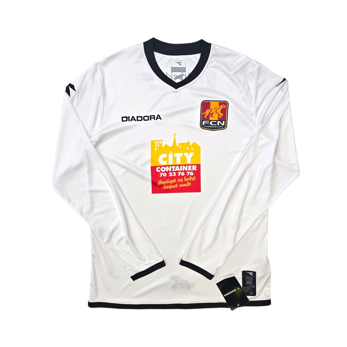 2013/14 FC Nordsjaelland Goal Keeper Football Shirt (L) Diadora (BNWTs) - Football Finery - FF304965