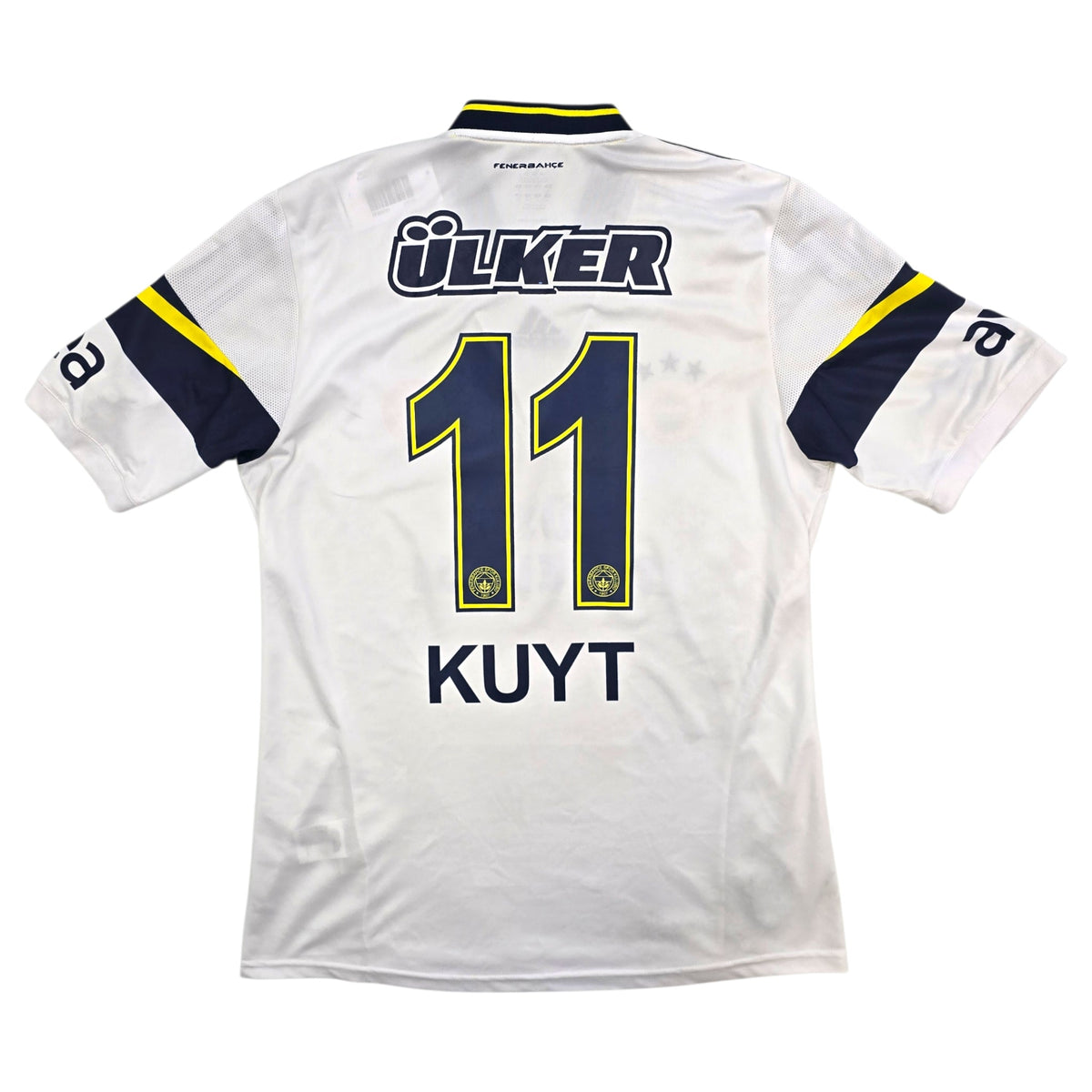 2013/14 Fenerbahce Away Football Shirt (L) Adidas 11 Kuyt - Football Finery - FF305731