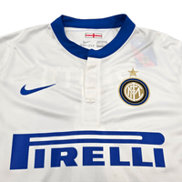 2013/14 Inter Milan Away Football Shirt (M) Nike 4 Zanetti - Football Finery - FF304056