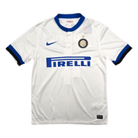 2013/14 Inter Milan Away Football Shirt (M) Nike 4 Zanetti - Football Finery - FF304056