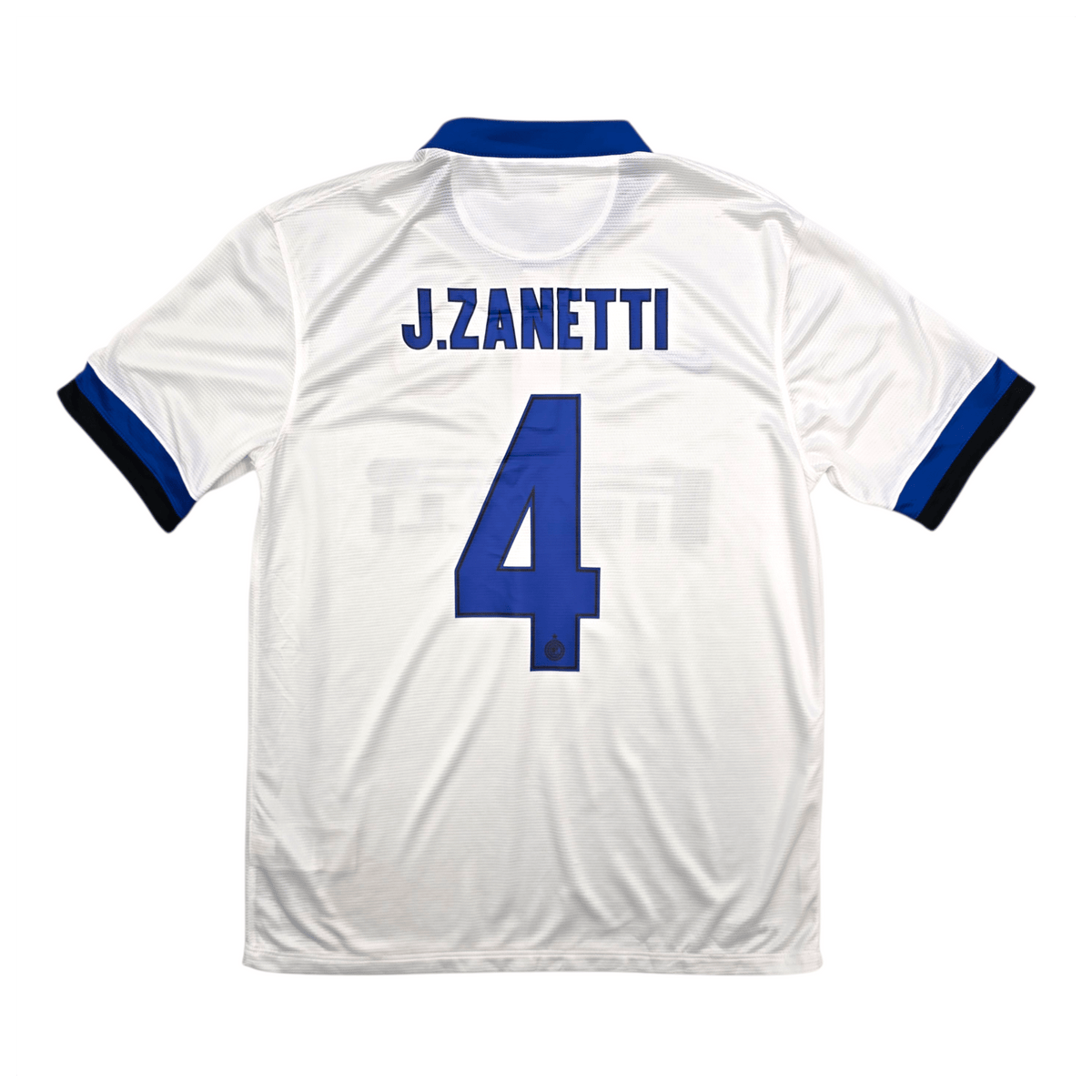 2013/14 Inter Milan Away Football Shirt (M) Nike 4 Zanetti - Football Finery - FF304056
