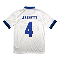 2013/14 Inter Milan Away Football Shirt (M) Nike 4 Zanetti - Football Finery - FF304056