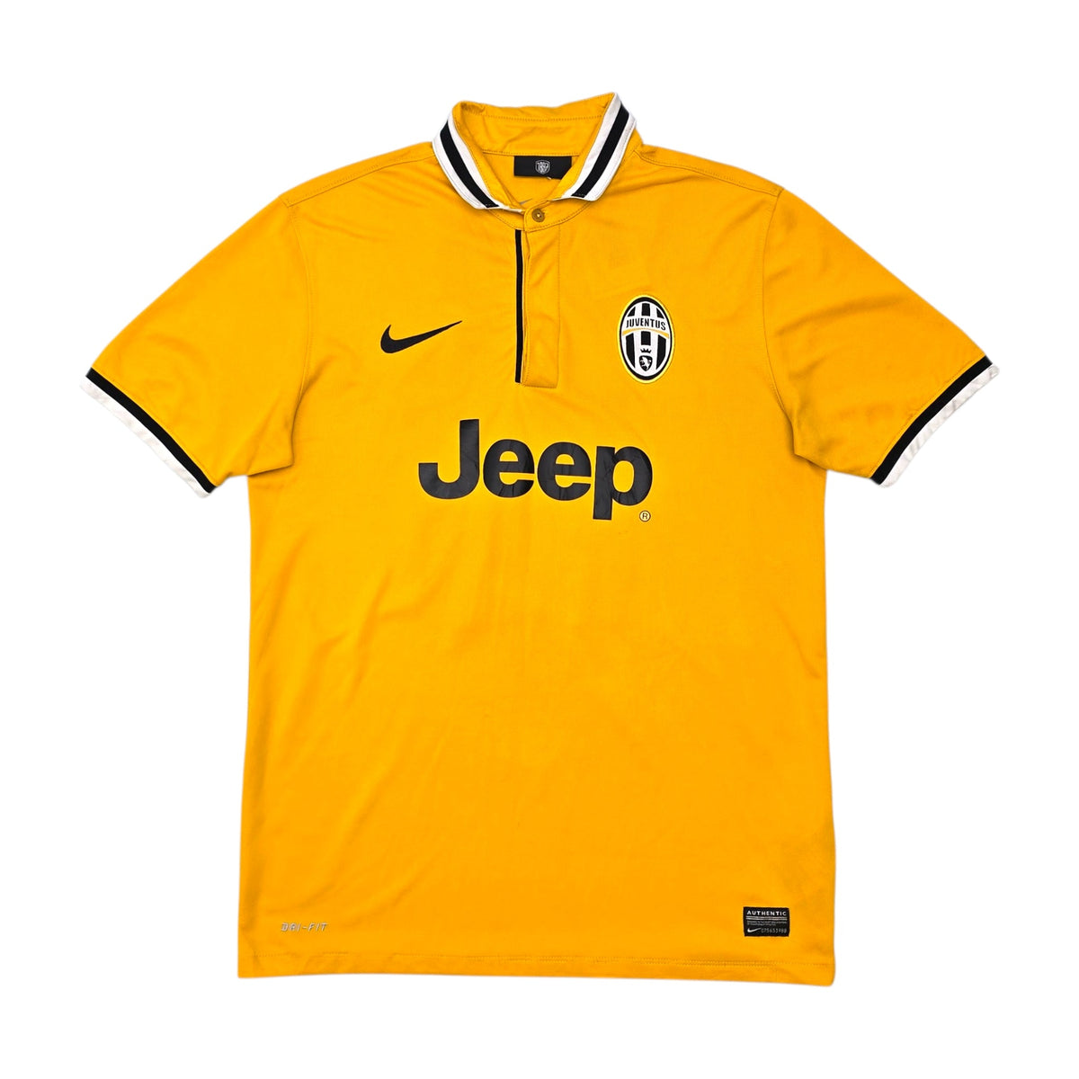 2013/14 Juventus Away Football Shirt (M) Nike 10 Tevez - Football Finery - FF304343