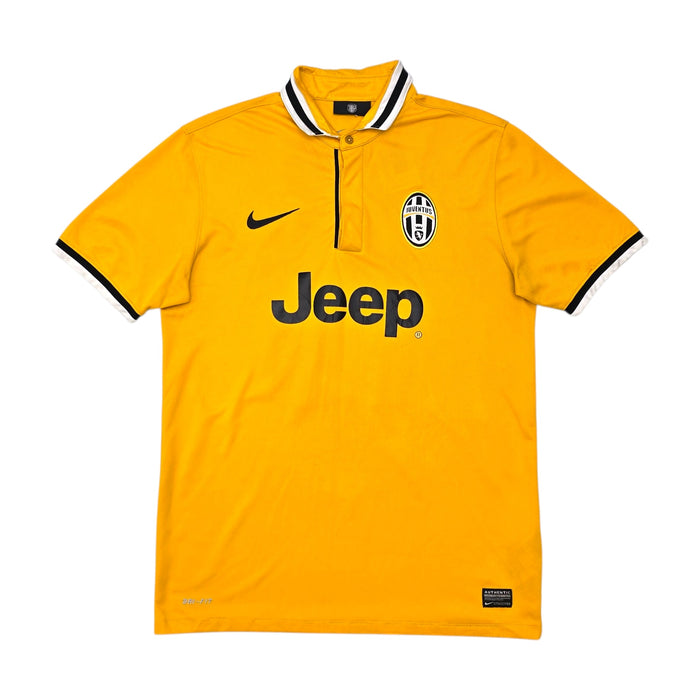 2013/14 Juventus Away Football Shirt (M) Nike 10 Tevez - Football Finery - FF304343