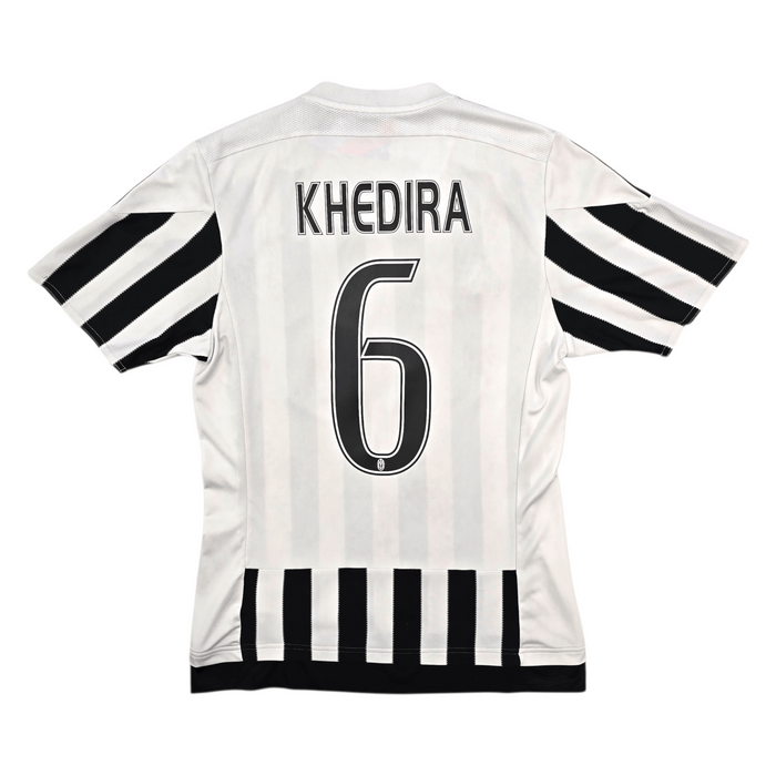 2013/14 Juventus Home Football Shirt (S) Adidas 6 Khedira - Football Finery - FF301681