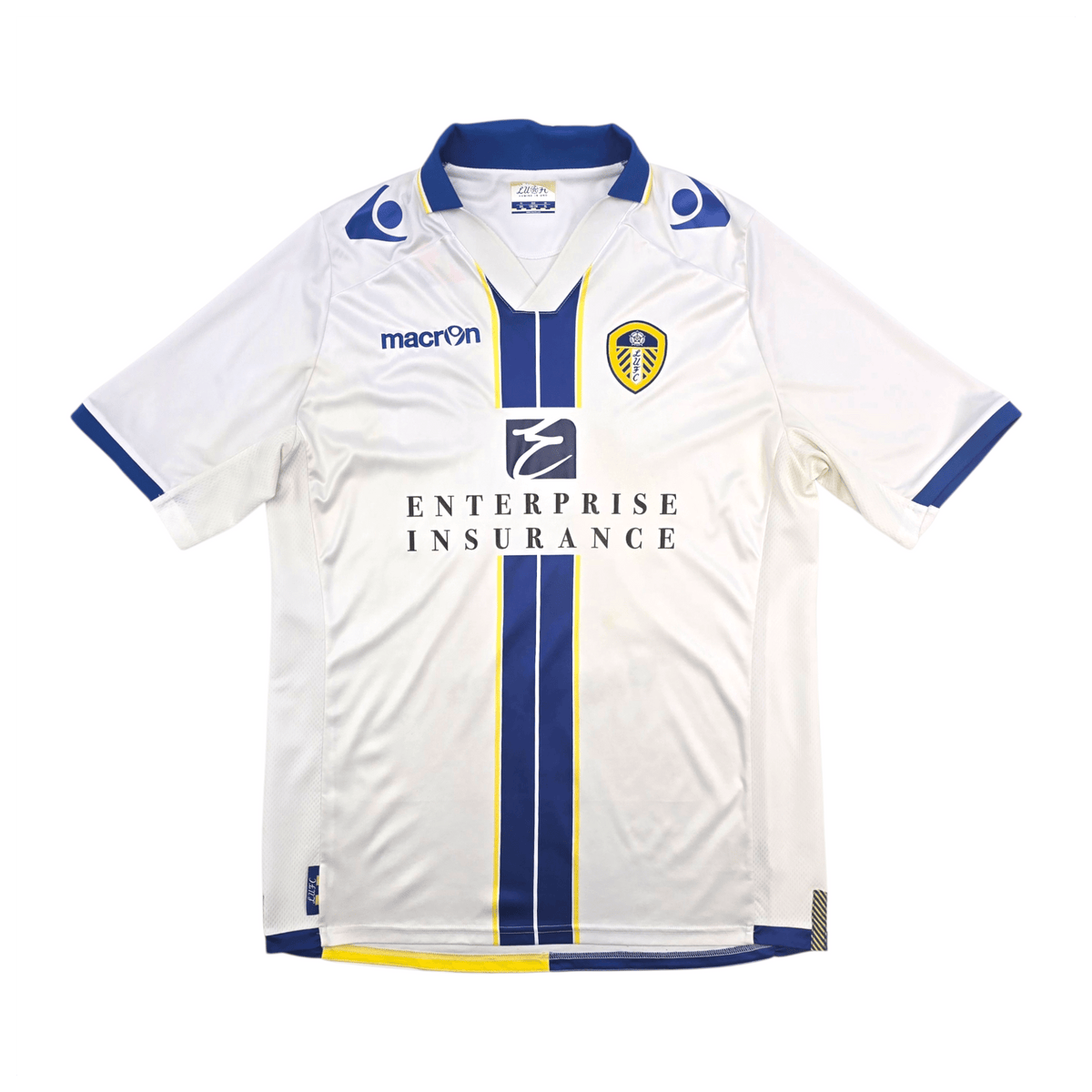 2013/14 Leeds United Home Football Shirt (2XL) Macron 44 McCormack - Football Finery - FF303194