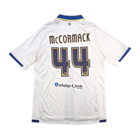 2013/14 Leeds United Home Football Shirt (2XL) Macron 44 McCormack - Football Finery - FF303194