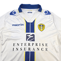 2013/14 Leeds United Home Football Shirt (2XL) Macron 44 McCormack - Football Finery - FF303194