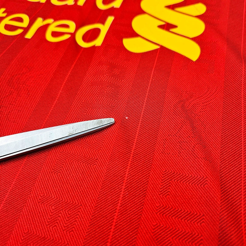 2013/14 Liverpool Home Football Shirt (L) Warrior #7 Suarez - Football Finery - FF203534