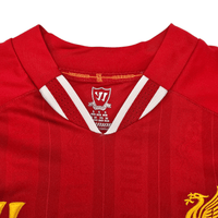 2013/14 Liverpool Home Football Shirt (S) Warrior 7 Suárez - Football Finery - FF301312