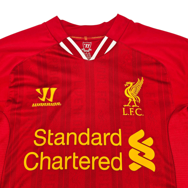 2013/14 Liverpool Home Football Shirt (S) Warrior 7 Suárez - Football Finery - FF301312