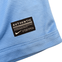 2013/14 Manchester City Home Football Shirt (S) Nike 25 Fernandinho - Football Finery - FF304139