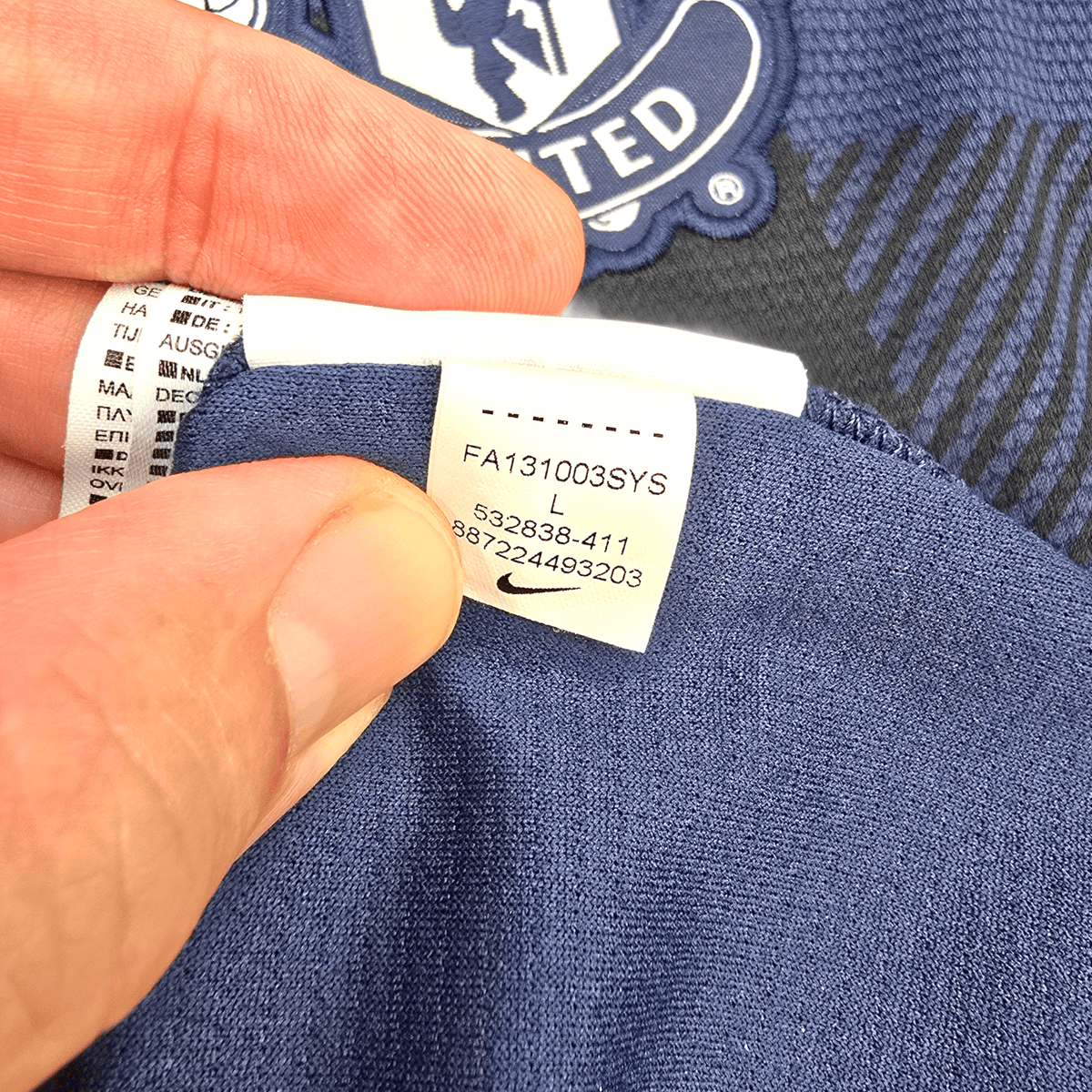 2013/14 Manchester United Away Football Shirt (L) Nike 10 Rooney - Football Finery - FF302228