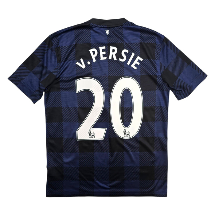 2013/14 Manchester United Away Football Shirt (M) Nike 20 V. Persie - Football Finery - FF305073