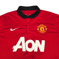 2013/14 Manchester United Home Football Shirt (XL) Nike 10 Rooney - Football Finery - FF301862