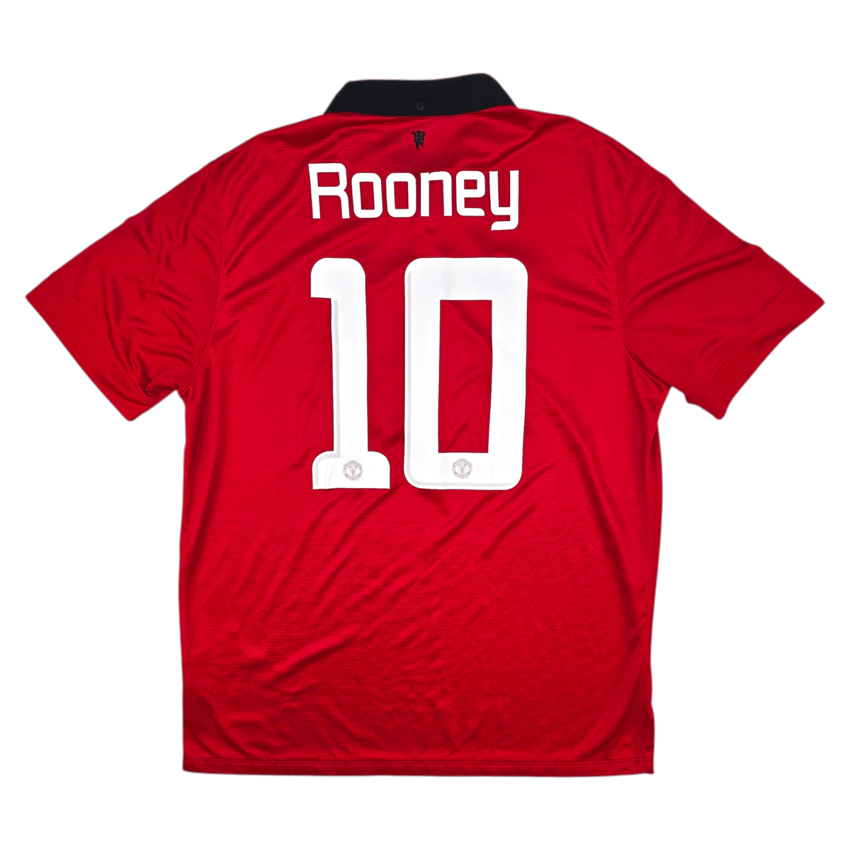 2013/14 Manchester United Home Football Shirt (XL) Nike 10 Rooney - Football Finery - FF301862