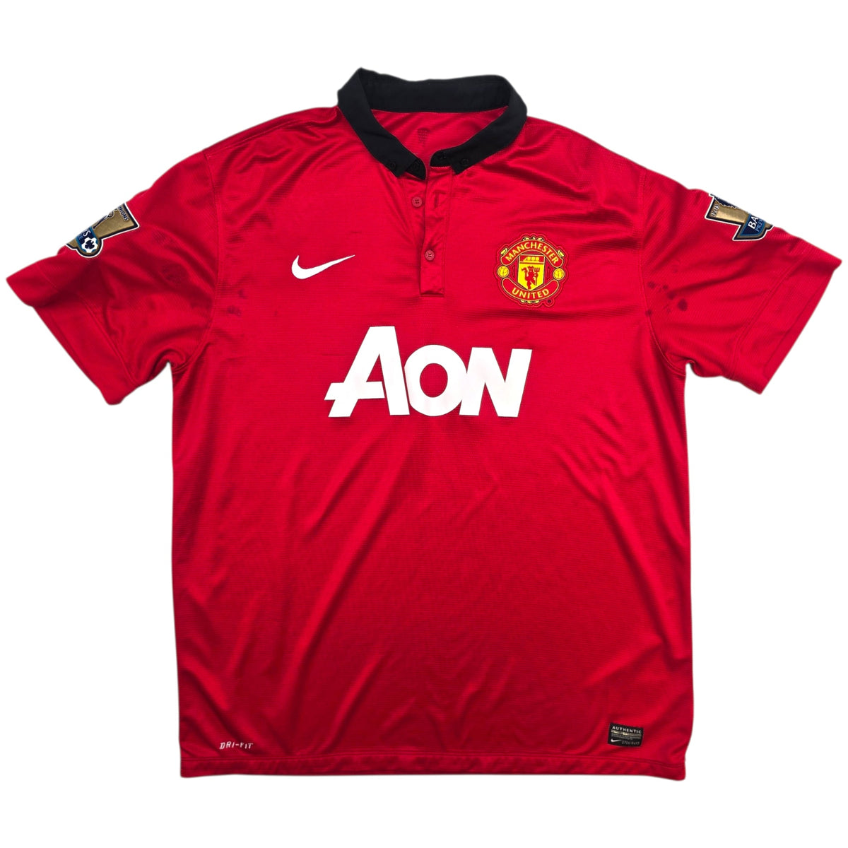2013/14 Manchester United Home Football Shirt (XL) Nike - Football Finery - FF303976
