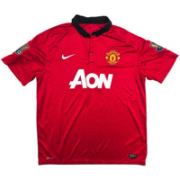 2013/14 Manchester United Home Football Shirt (XL) Nike - Football Finery - FF303976