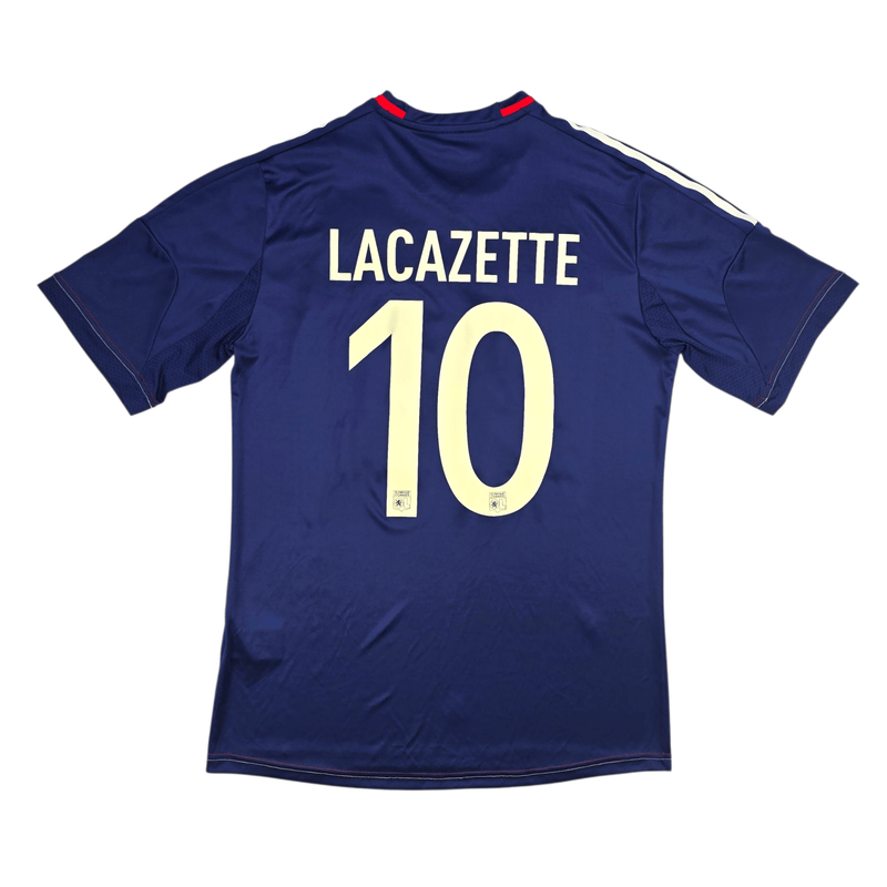 2013/14 Olympique Lyonnais Third Football Shirt (M) Adidas 10 Lacazette - Football Finery - FF301168