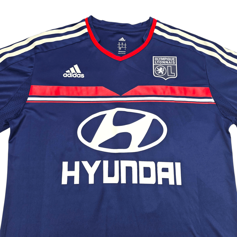2013/14 Olympique Lyonnais Third Football Shirt (M) Adidas 10 Lacazette - Football Finery - FF301168
