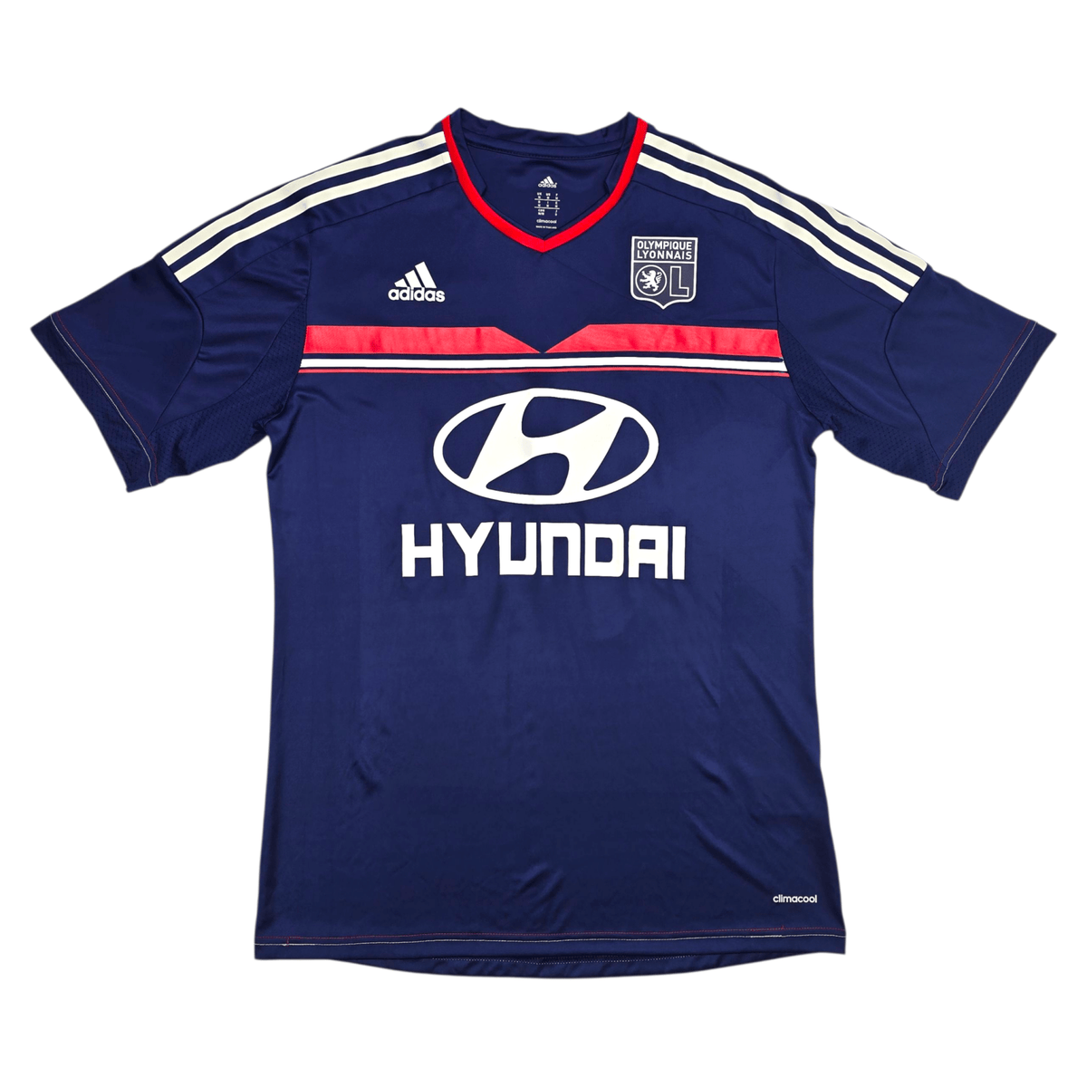 2013/14 Olympique Lyonnais Third Football Shirt (M) Adidas 10 Lacazette - Football Finery - FF301168