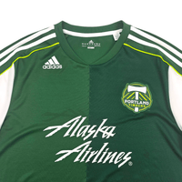 2013/14 Portland Timbers Home Football Shirt (L) Adidas - Football Finery - FF305174