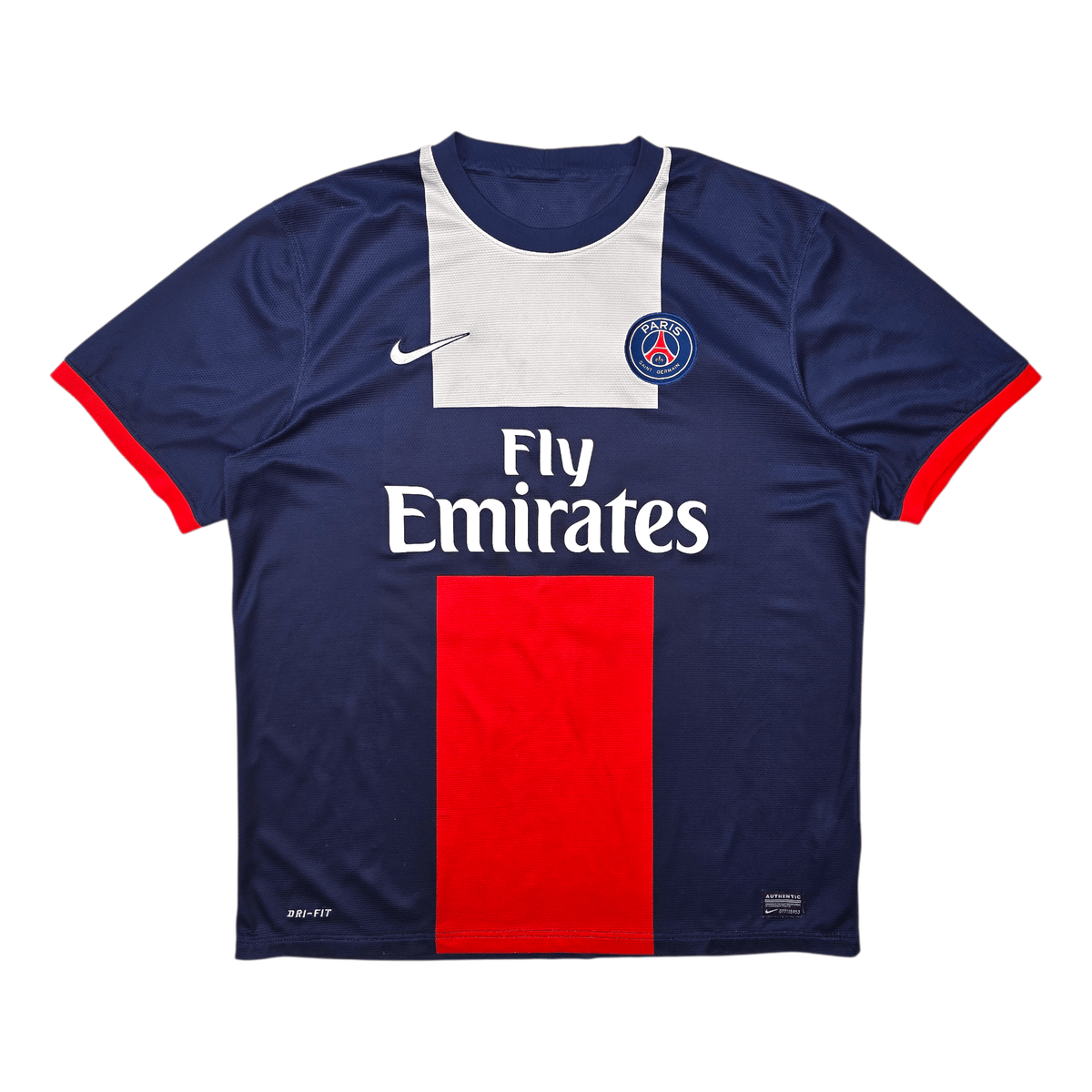 2013/14 PSG Home Football Shirt (XL) Nike 32 Beckham - Football Finery - FF302547