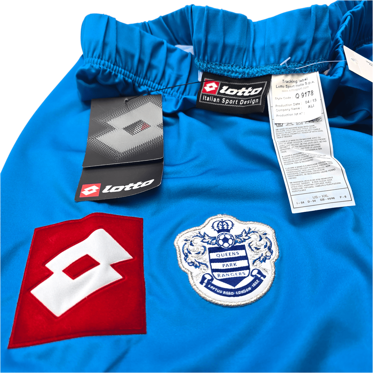 2013/14 Queens Park Rangers Goal Keeper Football Shorts (2XL) Lotto (BNWTs) - Football Finery - FF303686