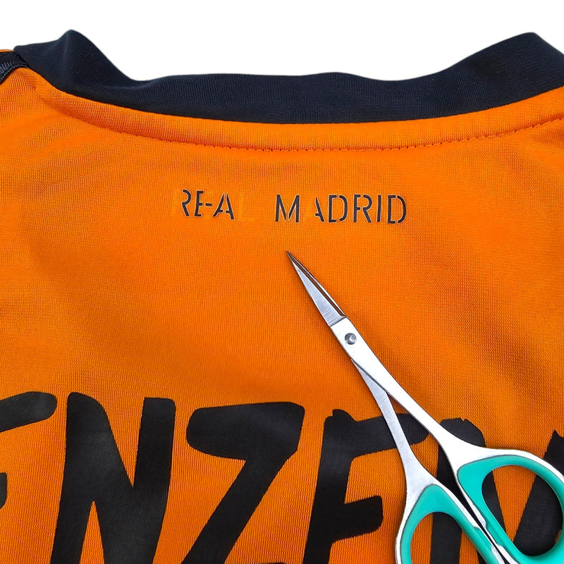 2013/14 Real Madrid Third Football Shirt (S) Adidas #9 Benzema - Football Finery - FF204339
