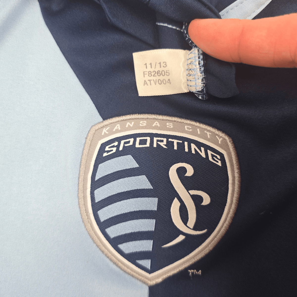 2013/14 Sporting Kansas City Home Football Shirt (XL) Adidas - Football Finery - FF305161