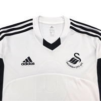 2013/14 Swansea City Home Football Shirt (M) Adidas 9 Michu - Football Finery - FF303306