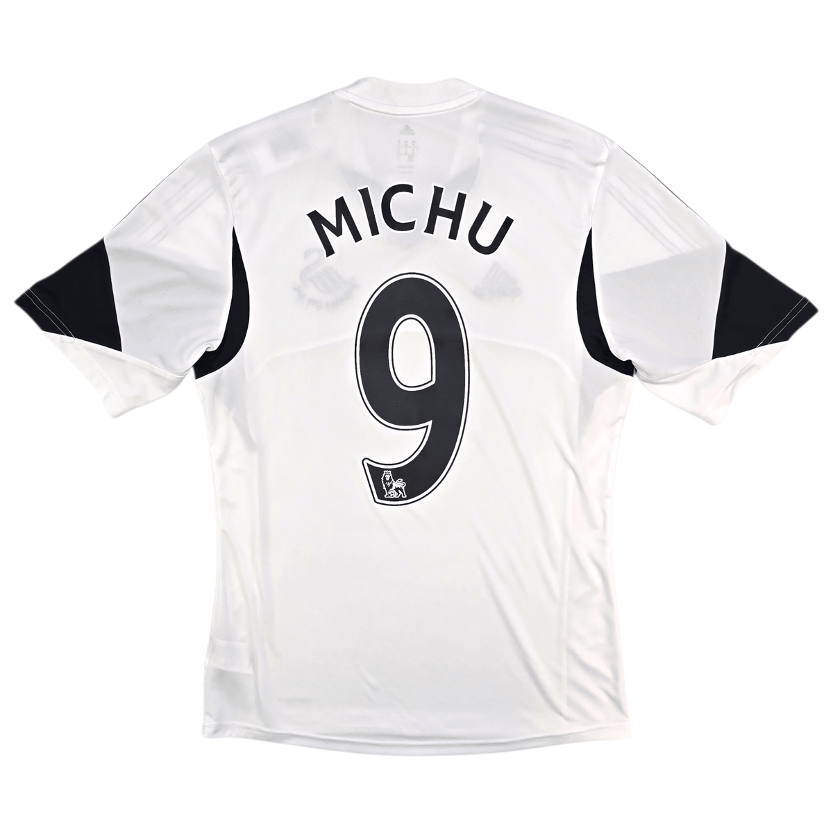 2013/14 Swansea City Home Football Shirt (M) Adidas 9 Michu - Football Finery - FF303306